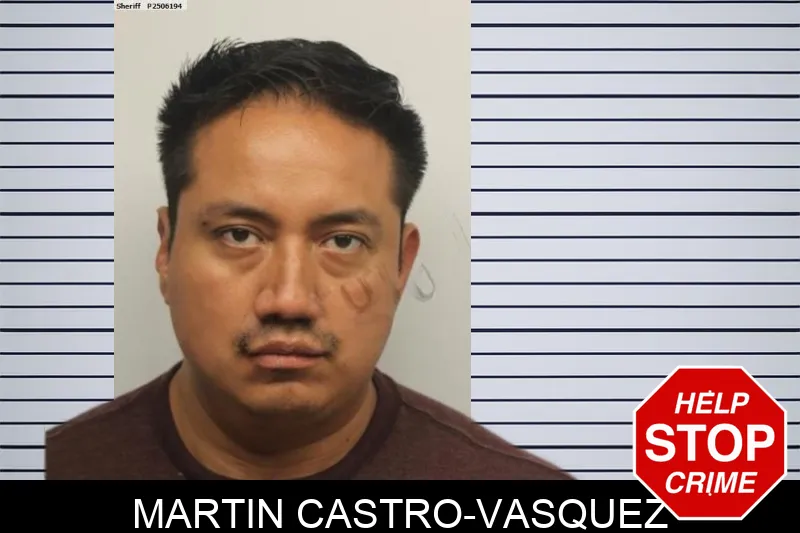 Martin Castro-Vasquez Mugshots