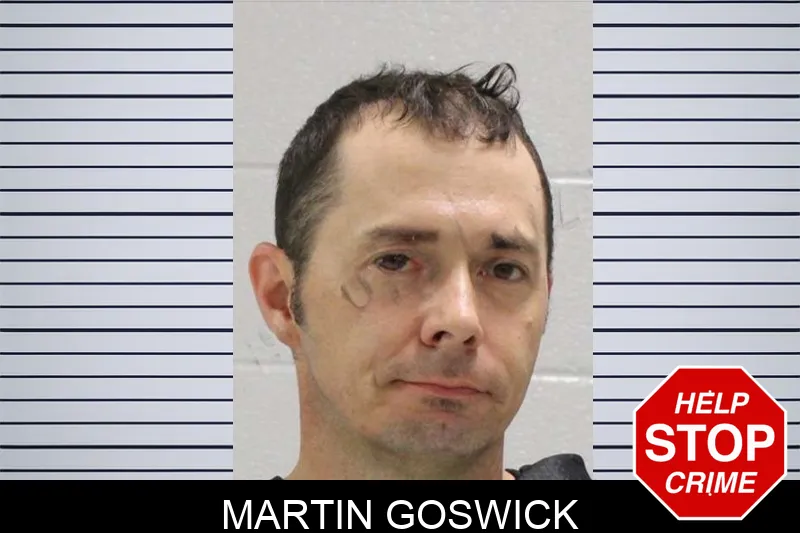 Martin Goswick mugshot