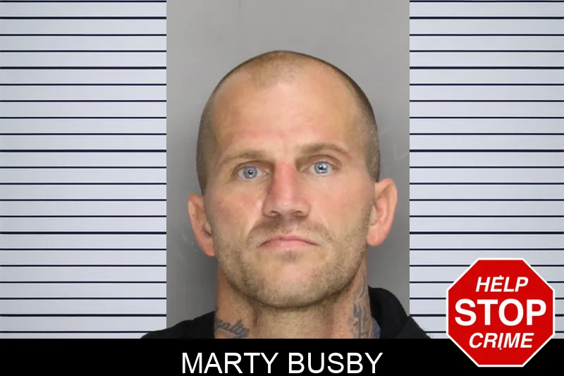 Marty Busby Mugshots