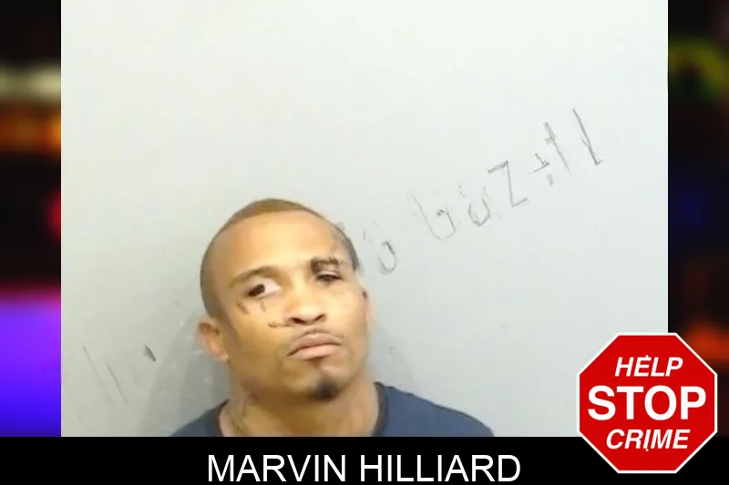 Marvin Hilliard mugshot