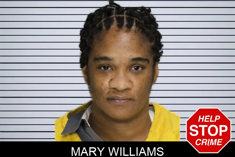 Mary Williams Mugshots