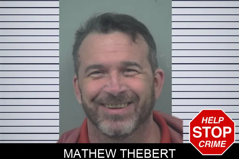Mathew Thebert mugshot