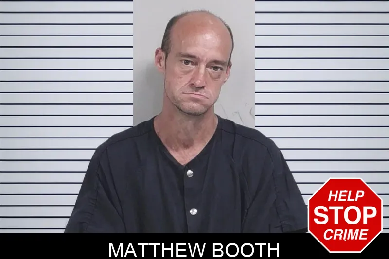 Matthew Booth Mugshots