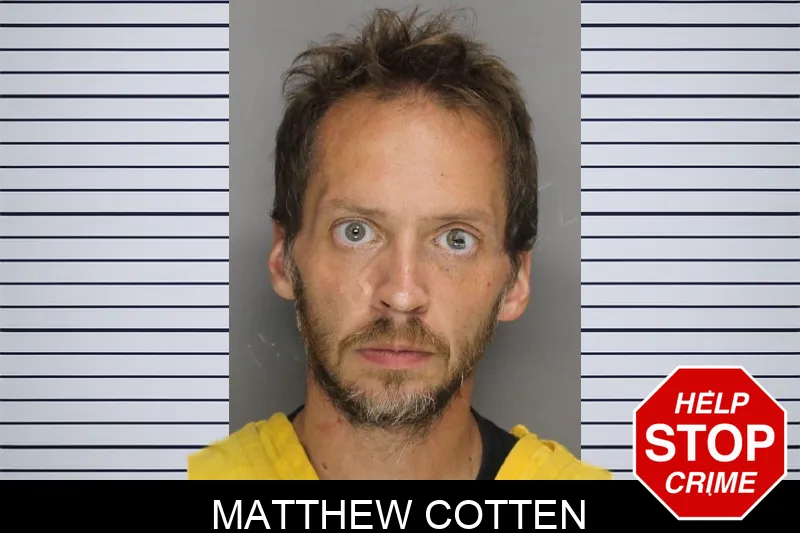 Matthew Cotten mugshot