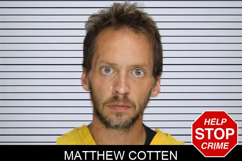 Matthew Cotten Mugshots