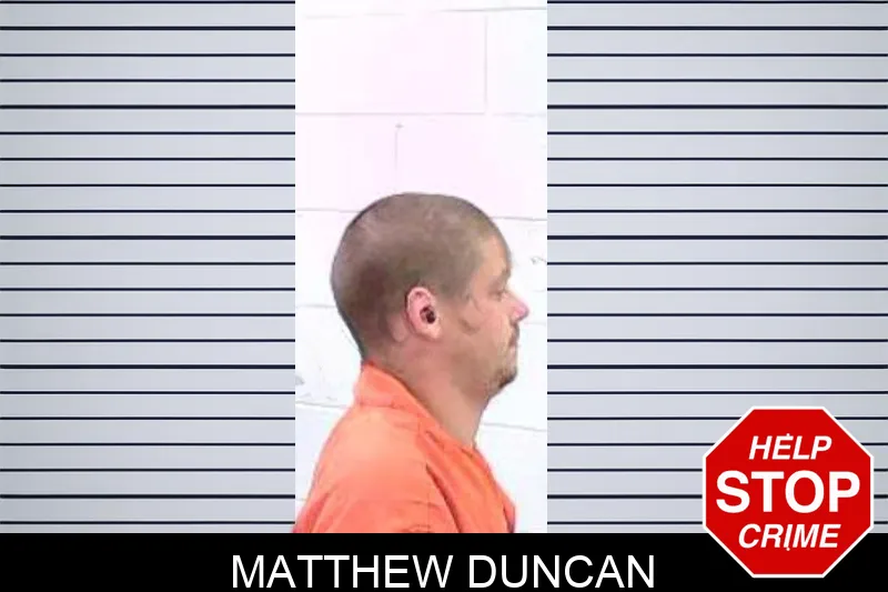 Matthew Duncan mugshot