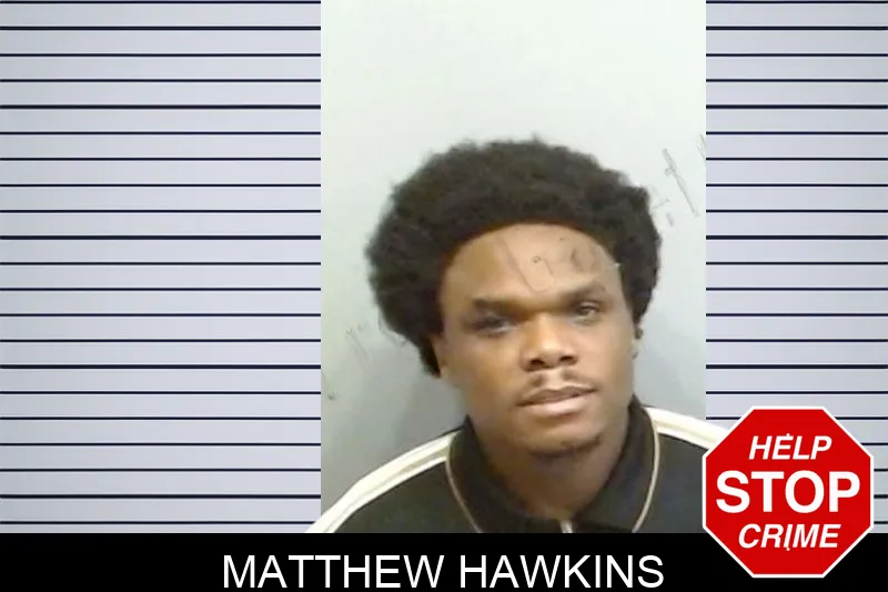 Matthew Hawkins mugshot