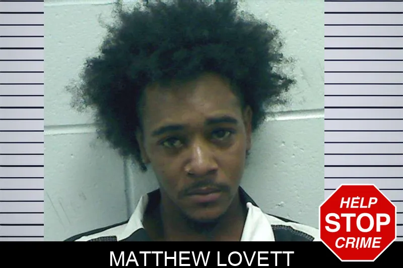 Matthew Lovett mugshot