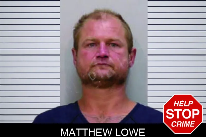 Matthew Lowe Mugshots