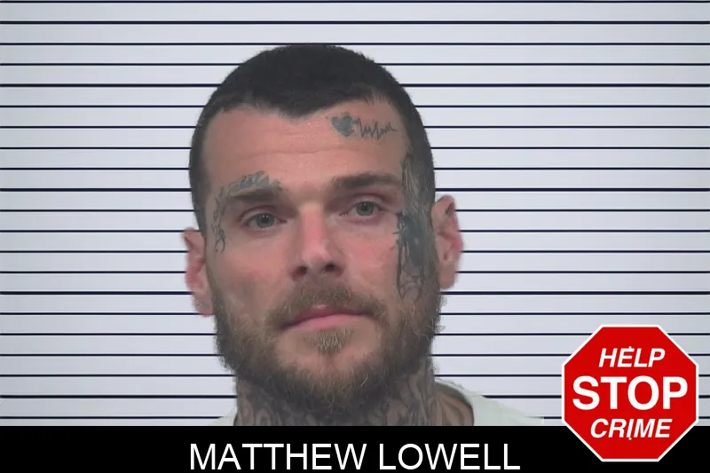 Matthew Lowell Mugshots