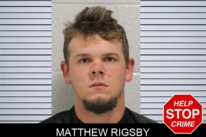 Matthew Rigsby Mugshots
