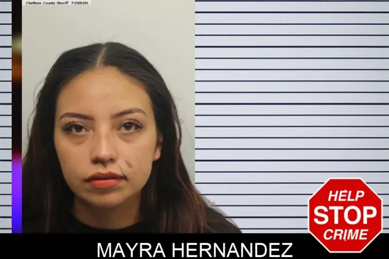 Mayra Hernandez mugshot – Chatham County , Georgia Mayra Hernandez