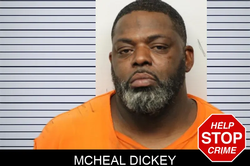 McHeal Dickey mugshot