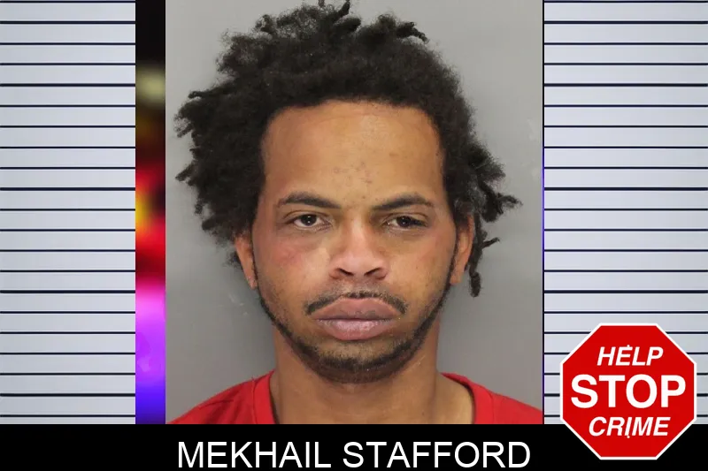 Mekhail Stafford mugshot