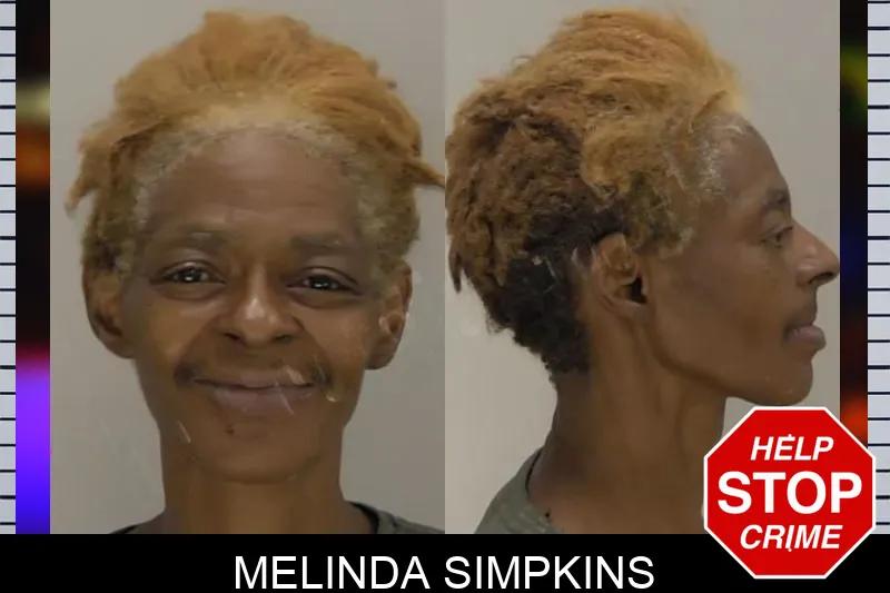 Melinda Simpkins Mugshots