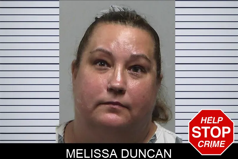 Melissa Duncan Mugshots