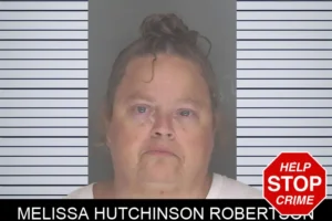 Melissa Hutchinson Robertson mugshot