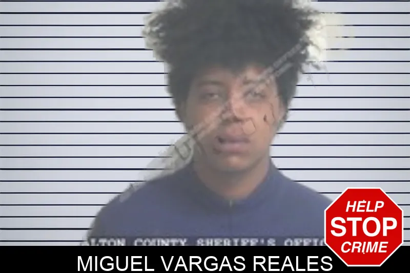 Miguel Vargas Reales Mugshots