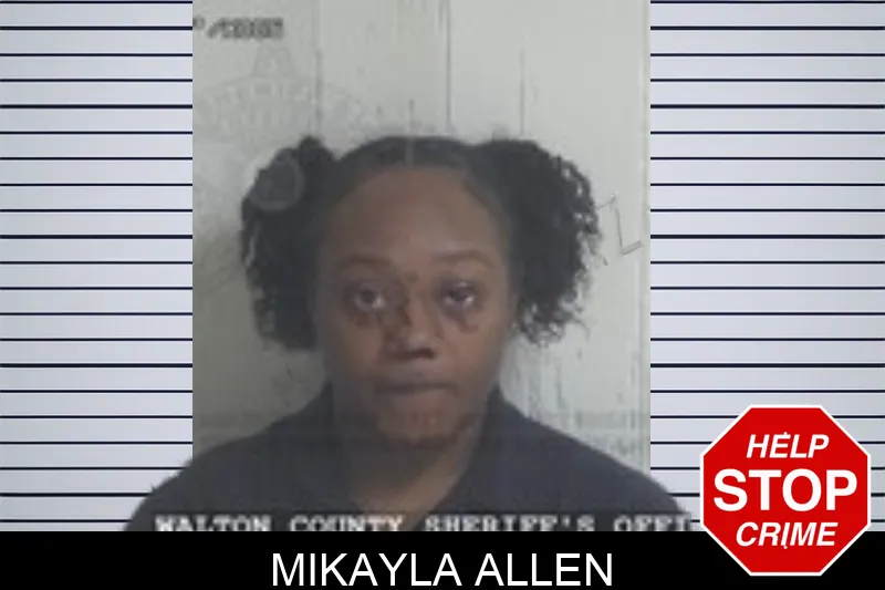 Mikayla Allen Mugshots