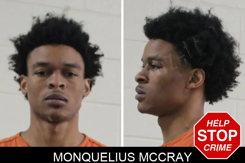 Monquelius McCray Mugshots