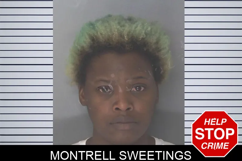 Montrell Sweetings Mugshots