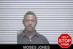 Moses Jones mugshot