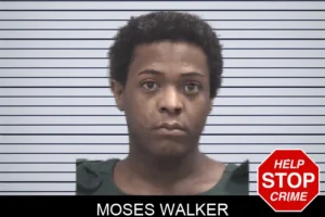 Moses Walker mugshot