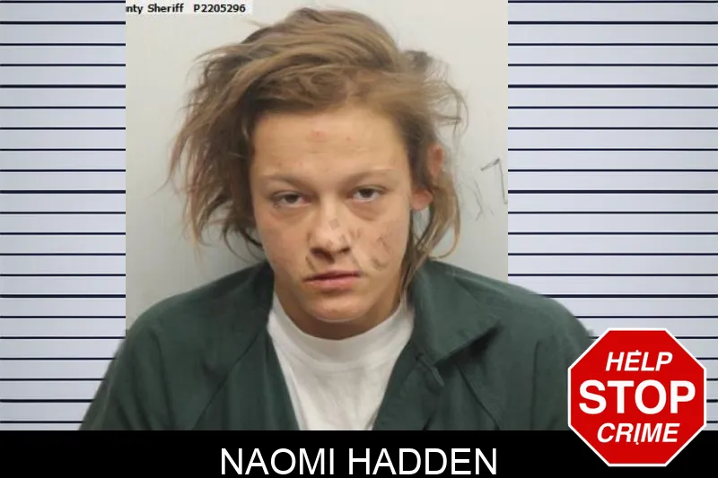 Naomi Hadden Mugshots