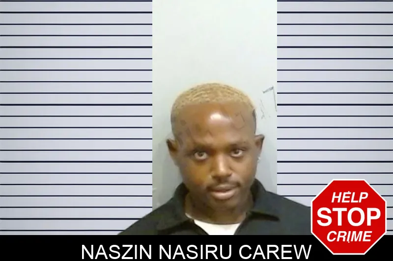 Naszin Nasiru Carew Mugshots