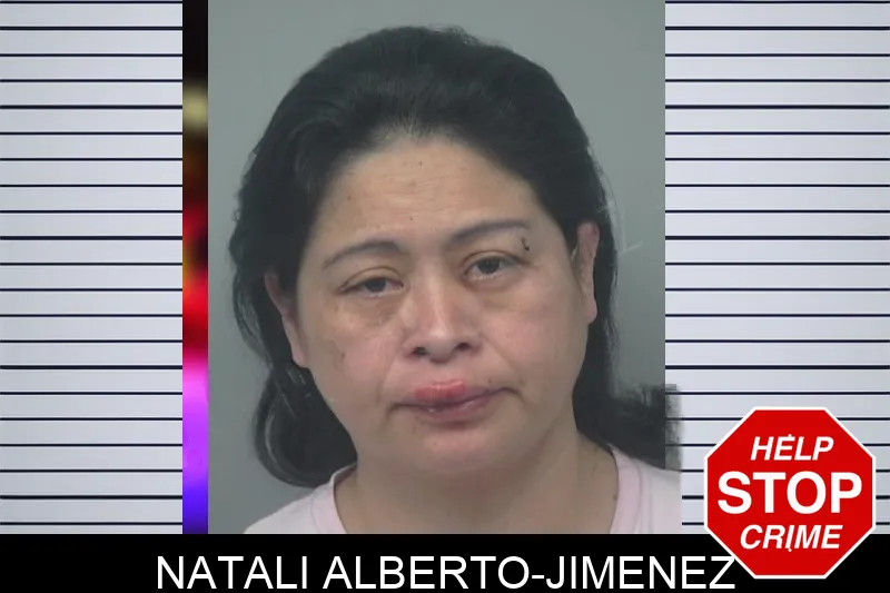 Natali Alberto-Jimenez Mugshots