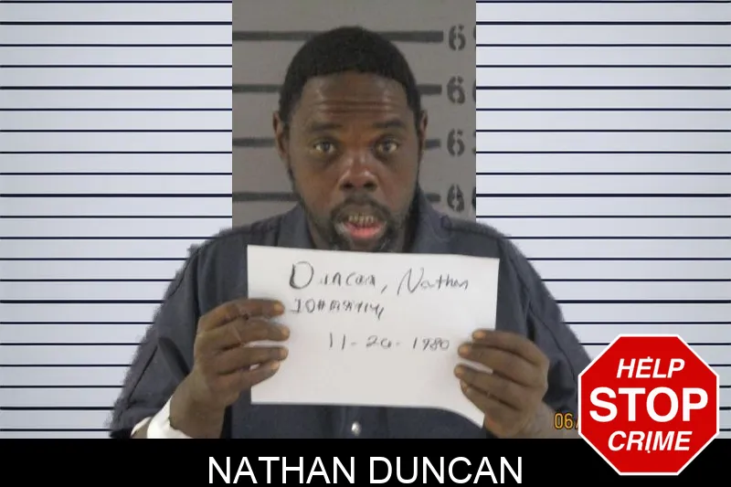 Nathan Duncan Mugshots