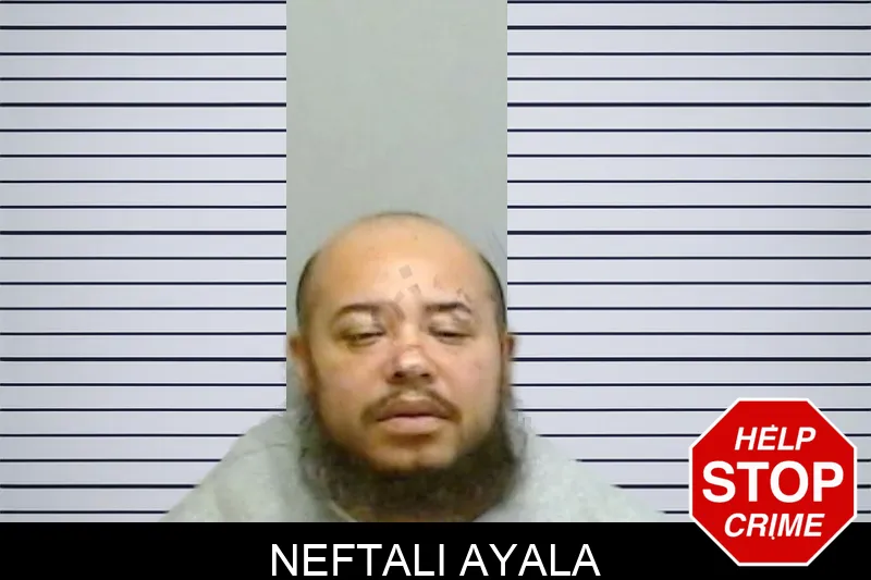 Neftali Ayala mugshot