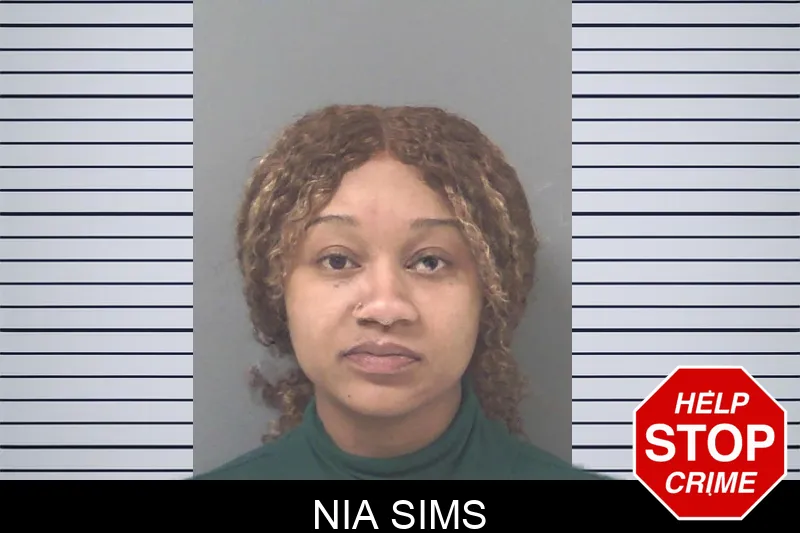 Nia Sims Mugshots