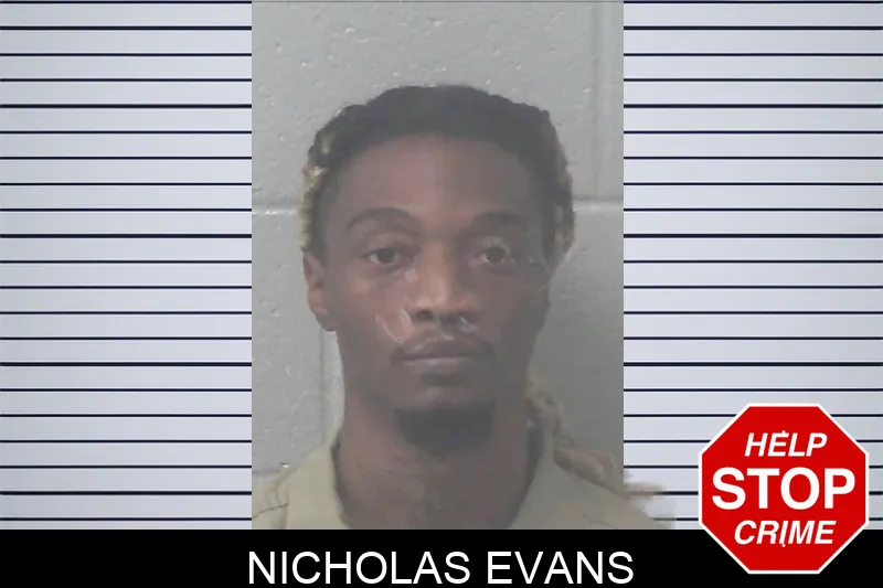Nicholas Evans Mugshots