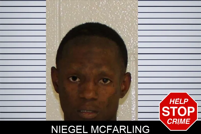Niegel McFarling Mugshots