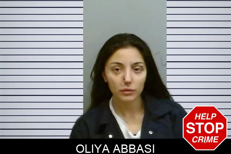Oliya Abbasi mugshot