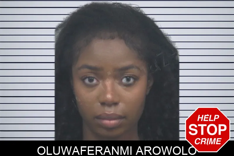 Oluwaferanmi Arowolo mugshot