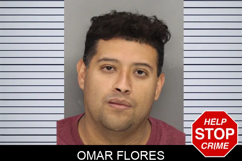 Omar Flores mugshot