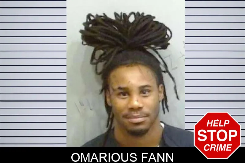 Omarious Fann mugshot