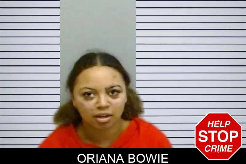 Oriana Bowie Mugshots
