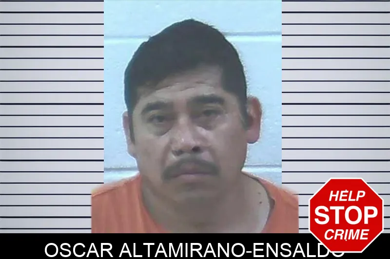 Oscar Altamirano-Ensaldo Mugshots