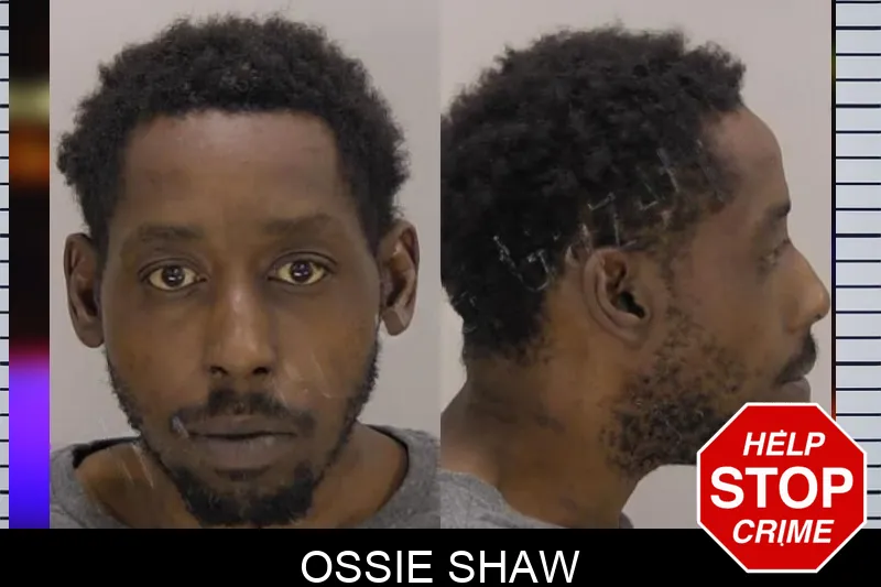 Ossie Shaw mugshot
