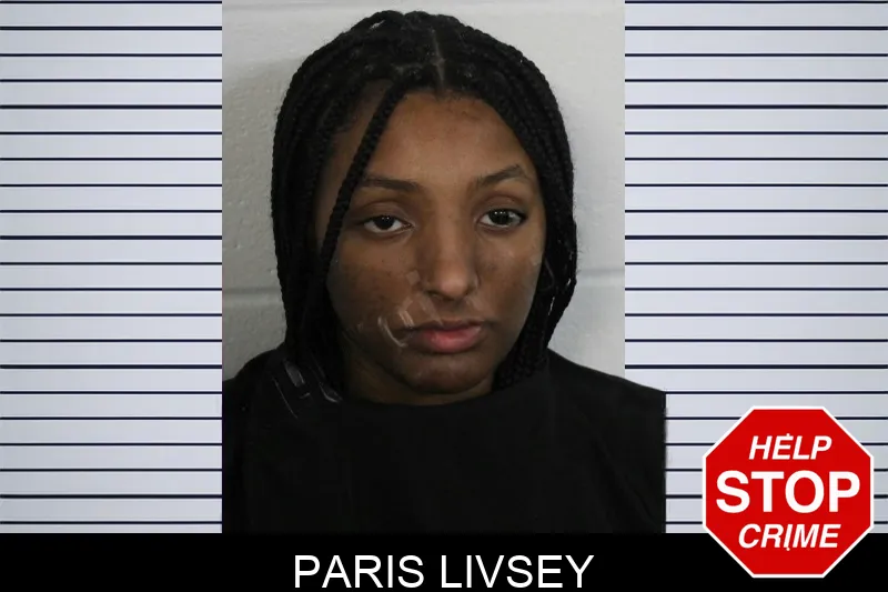 Paris Livsey Mugshots