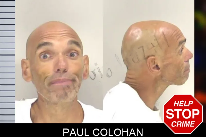 Paul Colohan Mugshots