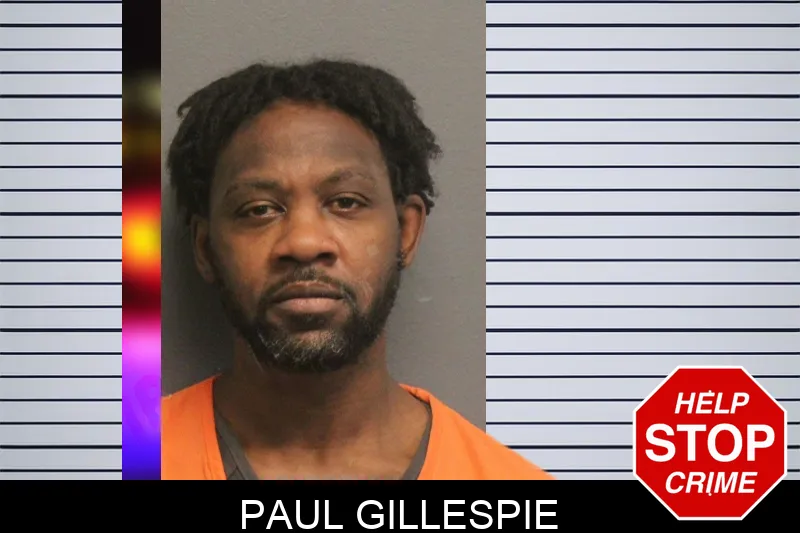 Paul Gillespie Mugshots
