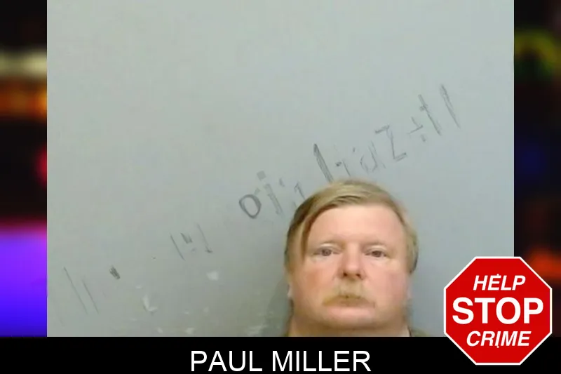 Paul Miller mugshot