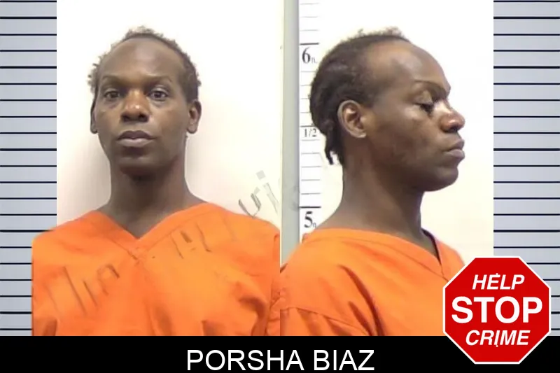 Porsha Biaz Mugshots