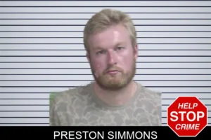 Preston Simmons mugshot