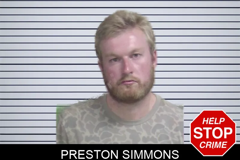 Preston Simmons Mugshots