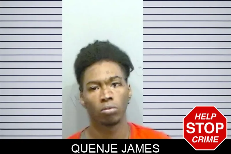 Quenje James mugshot